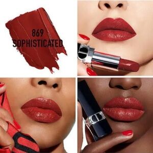 New Dior satin rouge shade 869 sophisticated
